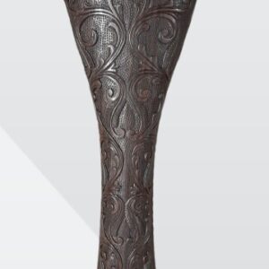 Tailpiece for Doublebass -Round Model in  Rosewood Hand Carved